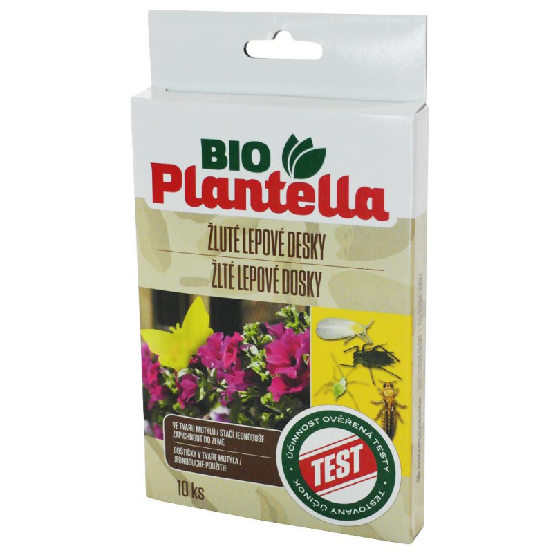 BIO Plantella - Žlté lepové dosky (motýle)