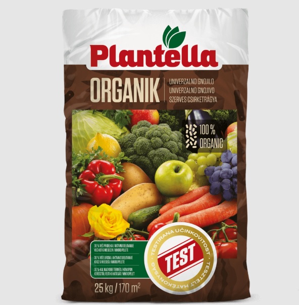 Plantella Organik - univerzálne hnojivo kilogram: 25 kg