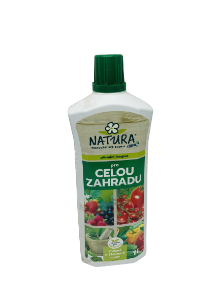 NATURA kvapalné hnojivo pre celú záhradu 1L