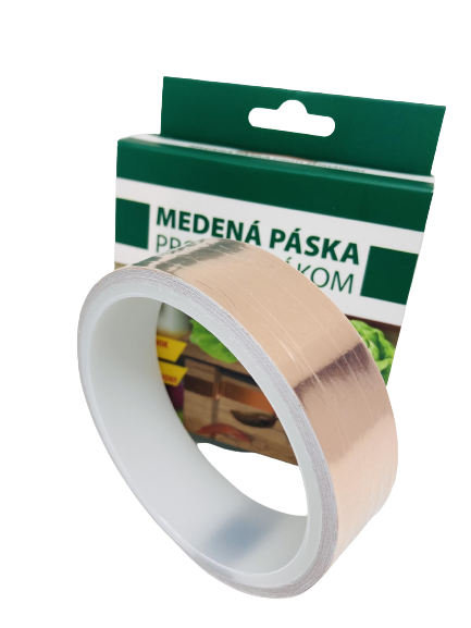 Medená páska proti slimákom 4m