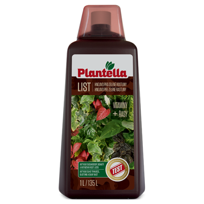 BIO Plantella Plantella LIST - hnojivo pre zelené rastliny liter: 1,00