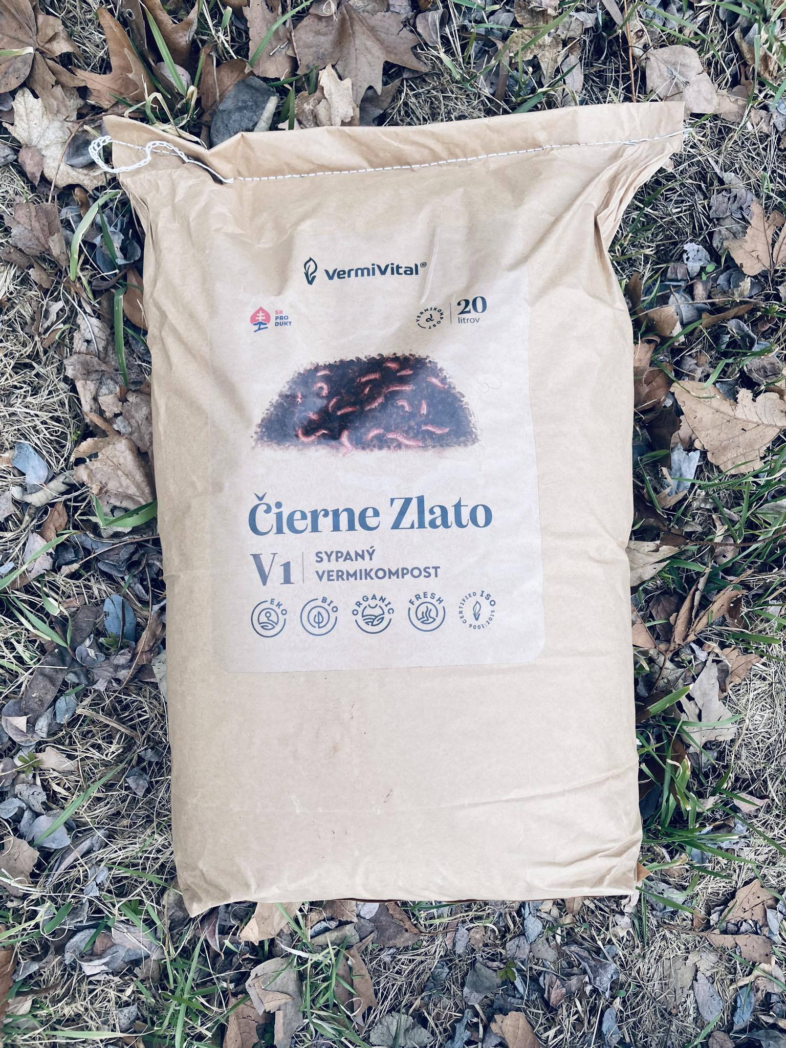 VermiVital Slovensko VermiVital Eisenia humus - Čierne zlato liter: 20,00