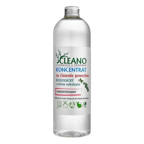 Cleano - koncentrát na čistenie všetkých povrchov Eukalyptus