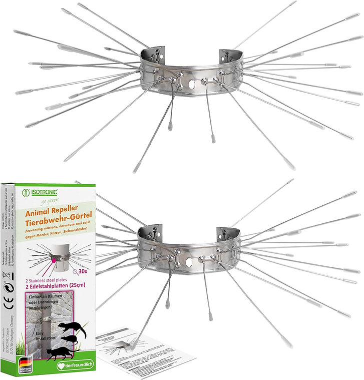 Mechanická zábrana proti kunám Isotronic