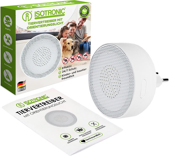 Odpudzovač hlodavcov do zásuvky ISOTRONIC