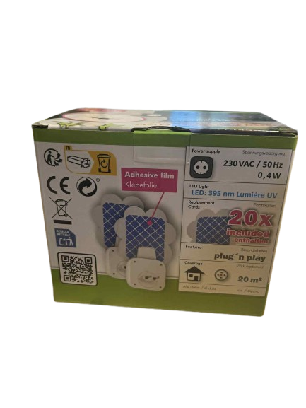 Mobilný elektrický lapač hmyzu s modrým UV svetlom Isotronic