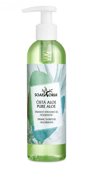 Soaphoria - organický sprchový gél ČISTÁ ALOE