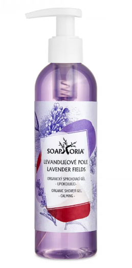 Soaphoria - organický sprchový gél LEVANDUĽOVÉ POLE