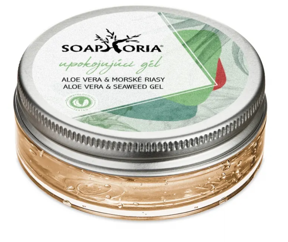 Soaphoria - upokojúci gél ALOE VERA a MORSKÉ RIASY