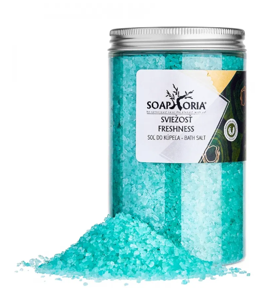 Soaphoria - prírodná soľ do kúpeľa SVIEŽOSŤ