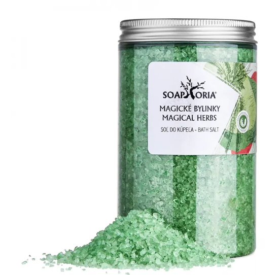 Soaphoria - prírodná soľ do kúpeľa MAGICKÉ BYLINKY