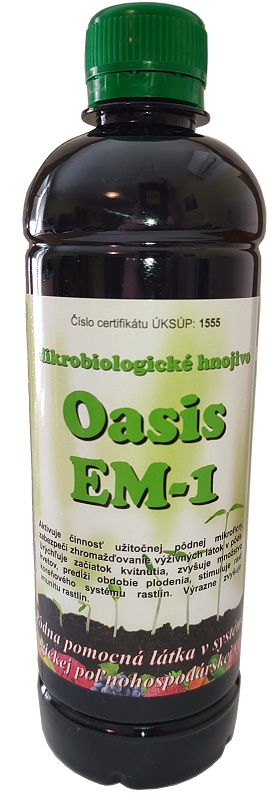 E-shop Oasis EM-1 pôdne hnojivo liter: 5,00