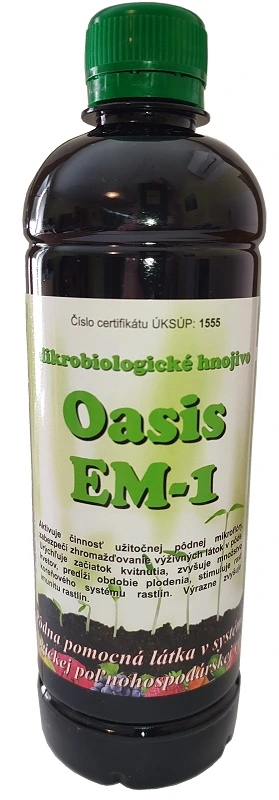 Oasis EM-1 pôdne hnojivo 500ml 2+1 mililiter: 2+1