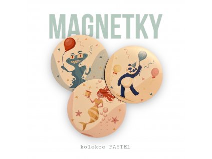 magnetky pastel