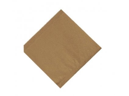 Papierove vrecko na kebab/hamburger hnede 150x160mm (200ks)