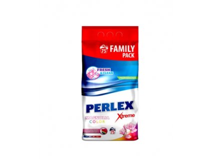 Perlex prach na pranie praci prach 7,5kg 75PD color