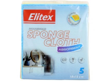 Spongiova utierka 15,5 x 18cm (5ks)