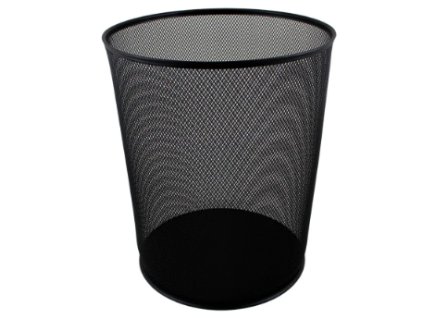 Odpadkovy kos droteny - cierny 12 L