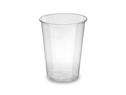 Pohar priehladny 0,4l PP O 95mm (50ks)