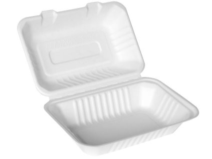Menu box 1-dielny BIO cukrova trstina 230x155x65mm (50ks)