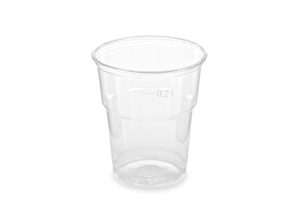 Pohar PET ciry O78mm 0,2 L (50ks)
