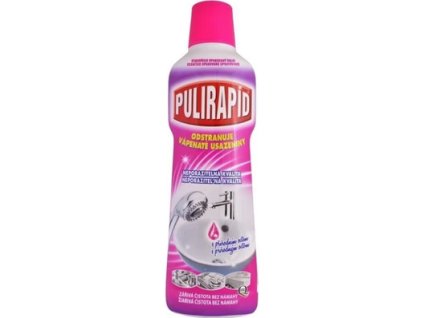 Pulirapid 750ml clasico aceto ruzovy na nerez a vodny kamen