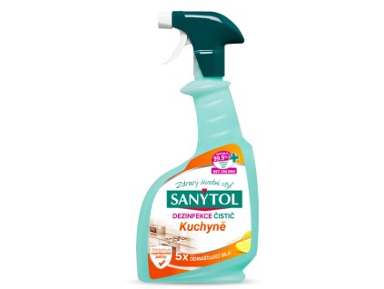 Sanytol dezinfekcia odmastujuci cistic kuchyna 500ml MR