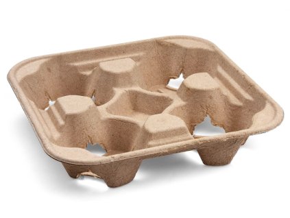 Podnos (PAP FSC Recycled) na 4 pohare 22x22cm(50ks)