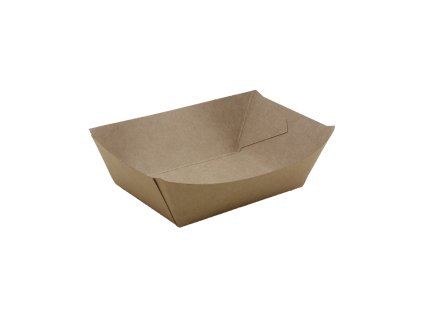 Papierova miska tray kraft M 107/175x69/120x40mm (50ks)