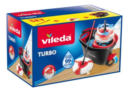 Mop VILEDA easy TURBO (strapcovy slapaci)