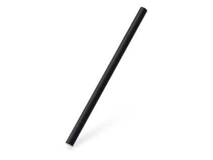 Papierove slamky cierne 15cm O 8mm (100ks)