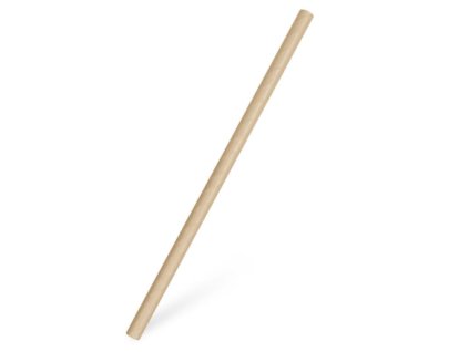 Papierove slamky hnede 25cm O 8mm (100ks)