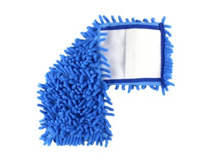 Nahrada na mop micro Chenille kapsovy 40cm modra/mix
