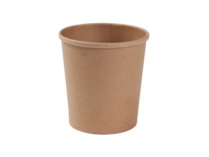 Papierová miska na polievku kraft 350-770 ml -25 ks