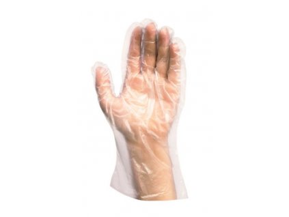 Rukavice jednorazove HDPE blokovane L (100ks)
