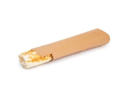 Krabicka Pillow na tortilu kraft 200x70x55mm 600/750ml (50ks)
