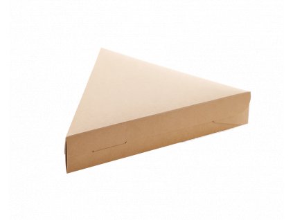 2447 papirovy box kraft na pizzu 220x200x40 mm 100 ks