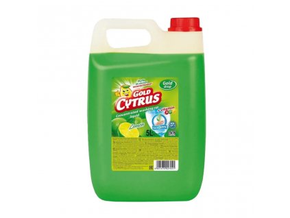 Gold cytrus 5L  pripravok na rucne umyvanie riadu