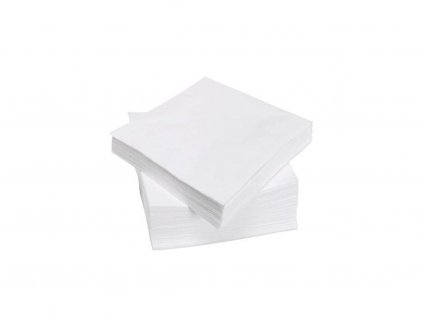 Obrusky 1-vrstve, 30x30cm biele (500ks)