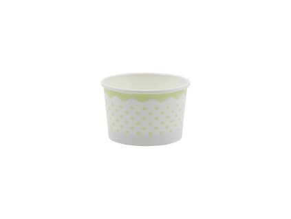 Papierova miska na zmrzlinu 130ml Pastel O 75mm (25ks)