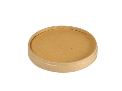 Viecko Ronda na misku 480ml hneda kraft O97mm (25ks)