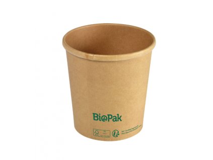 Miska Ronda na polievku 480ml hneda kraft O97mm (25ks)
