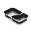 DF Miska PP Baseline zatavovacia DUNI 2-dielna 260x158x43,7mm cierna (384ks)