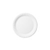 Papierove taniere plytke biely O 23cm (100ks)
