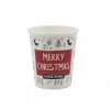 Papierovy pohar 250ml/8oz O 80mm Merry Christmas  stastne vianoce SW (100ks)