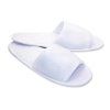 Papuce frote Basic otvorena spicka 28cm biele(100ks)