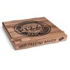 Krabica na pizzu kraft 330x330x40mm DELICIOUS (100ks)