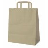 Papierová taška hnedá 32+16 x 39 cm [250 ks]