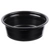 Plastová miska PP na dresing čierna50 - 100 ml , 60mm (100ks)