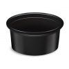 13014 dressingova miska pp dressingboxx cierna o70mm 80ml 50ks
